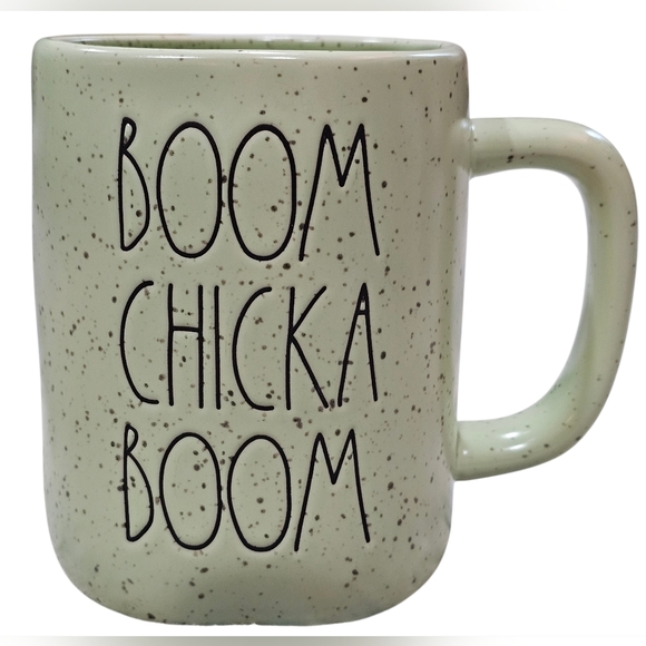 Rae Dunn Other - Rae Dunn 'Boom Chicka Boom' Speckled Mug, Like New, With Out Tags.
